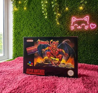 Demon's Crest SNES Españolizado muy exclusivo