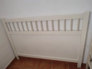 Cabecero cama 135 cm y mesilla