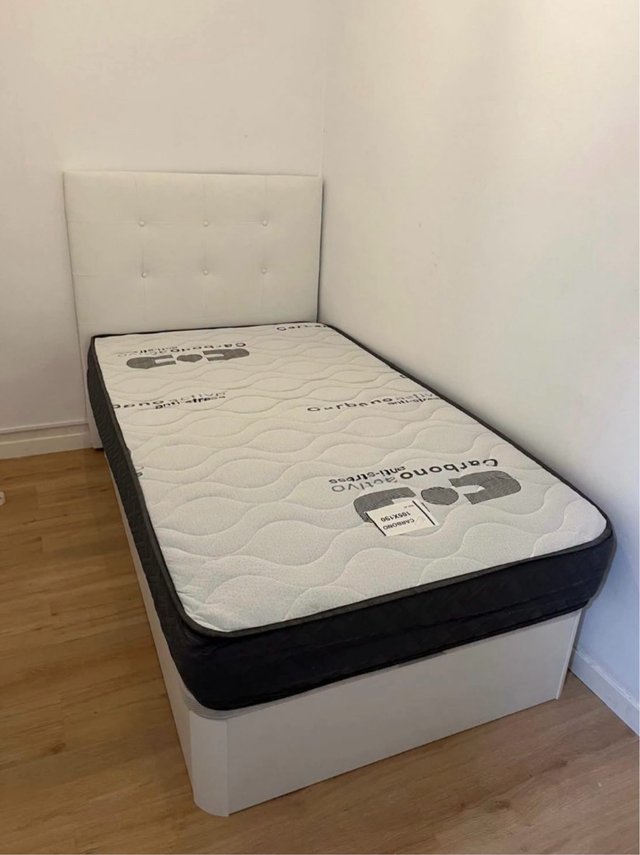 Cama Abatible Madera con Colchón