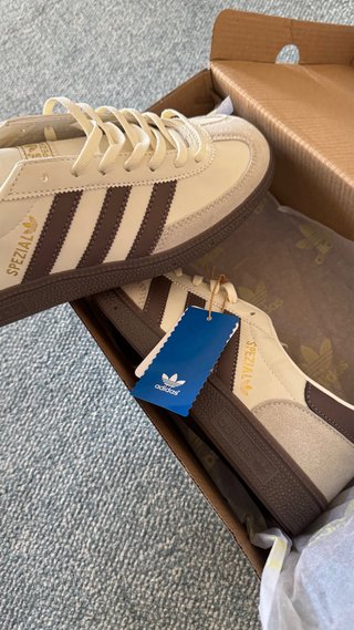 Adidas Handball Spezial Mujer Beige/Marrón