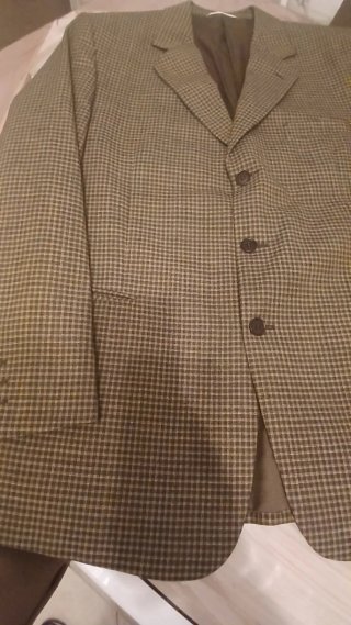 Blazer uomo pura lana vergine