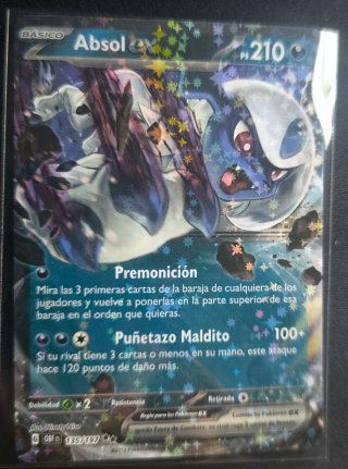 Carta Pokémon Absol EX 135/197