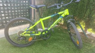Bicicleta Rockrider ST 500 20 Niños