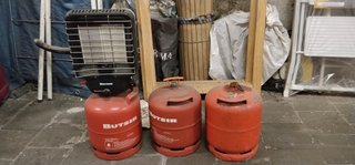 Estufa de gas BUTSIR portátil.Todo incluido precio