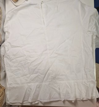 Blusa Mulaya blanca con pedrería