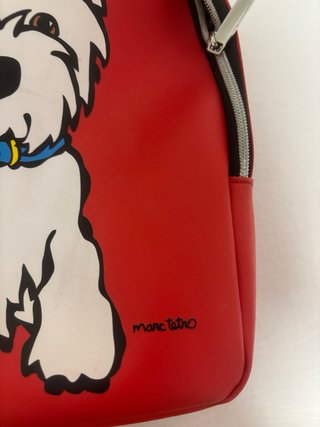 Mochila Marc Tetro Perro Westie Roja
