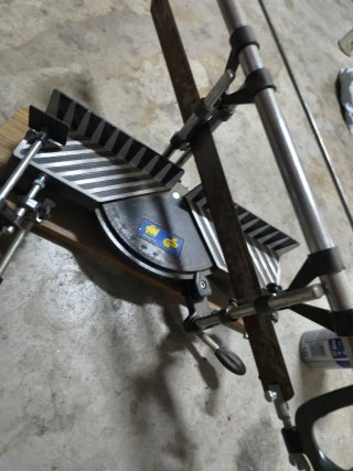 Ingletadora manual de madera