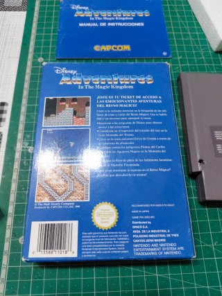 Disney Adventures In The Magic Kingdom NES