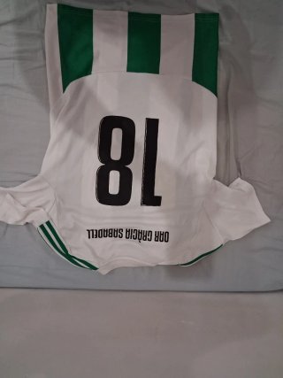Camiseta Adidas Talla M Rayas Verdes