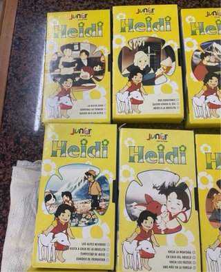 Colección VHS Heidi (Español)