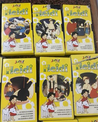 Colección VHS Heidi (Español)