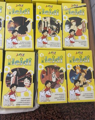 Colección VHS Heidi (Español)