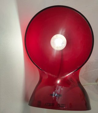 Lampada da tavolo Dalu' Artemide rossa