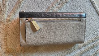 Portafoglio Michael Kors Busta Nero/Grigio