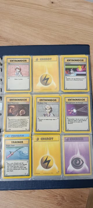 Carpeta Cartas Pokémon Primeras Generaciones