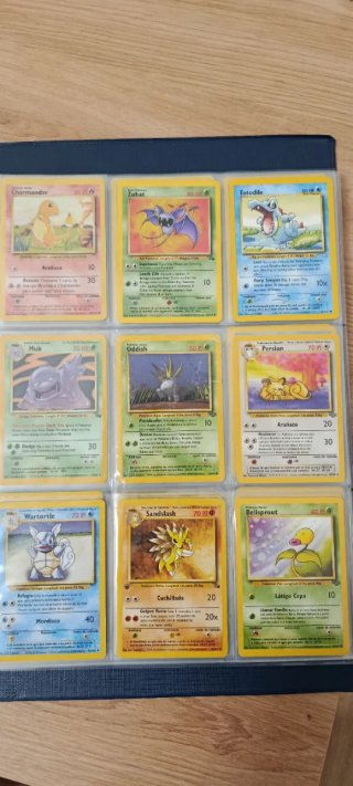 Carpeta Cartas Pokémon Primeras Generaciones