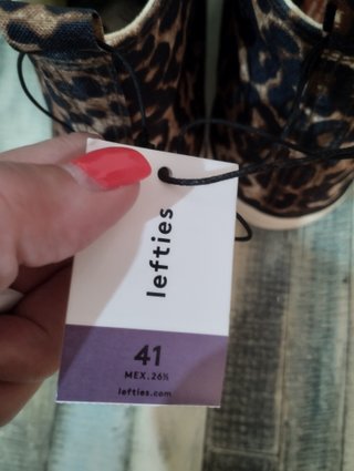 Zapatillas Lefties Animal Print