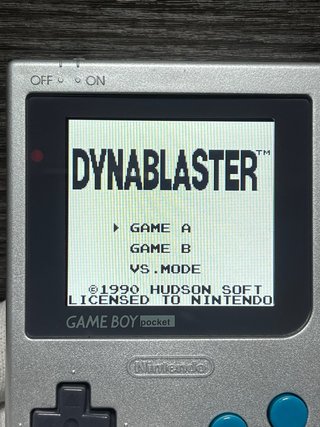Cartucho Dynablaster Game Boy Nintendo DMG-HB-ESP-