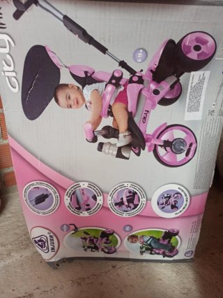 Triciclo Injusa City Rosa