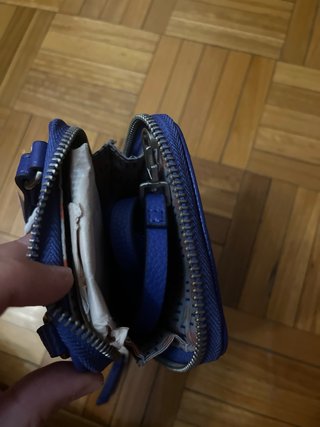 Bolso Portamóvil Esprit Azul Nuevo con Etiqueta