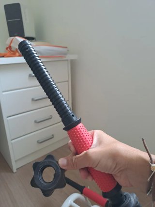 Soporte para pesas + barras para pesas