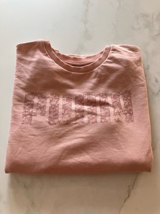 Sudadera Puma Rosa Vintage