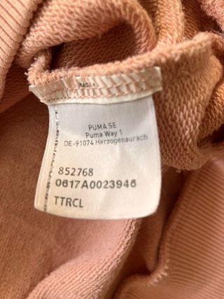 Sudadera Puma Rosa Vintage
