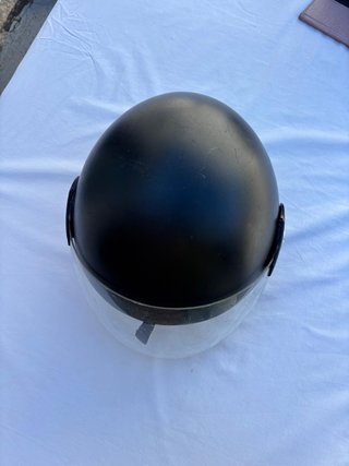 Casco Moto LS2 Jet Negro Mate Visera