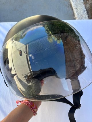 Casco Moto LS2 Jet Negro Mate Visera