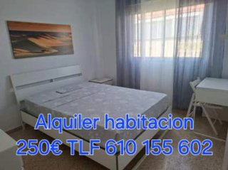 Habitacion alquiler 250€ tlf 610155602