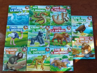 Colección infantil "Mis animales del zoo" (RBA)