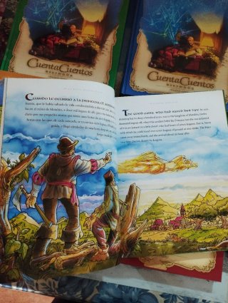 Cuenta Cuentos bilingüe Español- Inglés