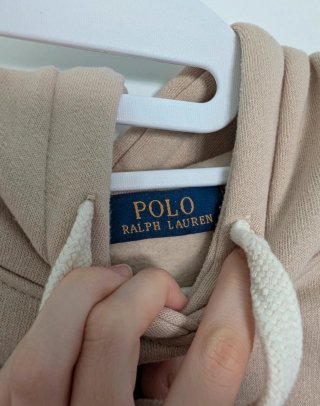 Sudadera Ralph Lauren Beige Mujer