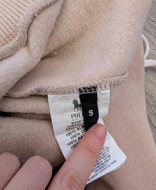 Sudadera Ralph Lauren Beige Mujer