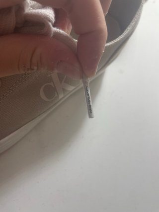 Bambas Calvin Klein Beige
