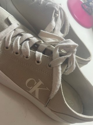 Bambas Calvin Klein Beige