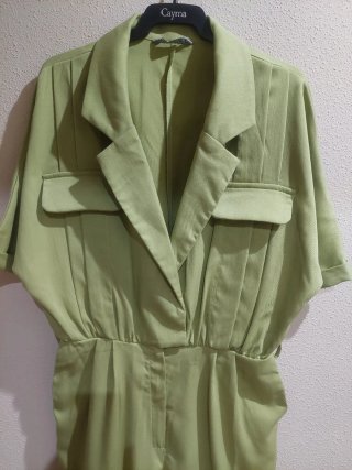 Mono largo verde lima señora