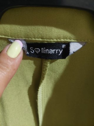 Mono largo verde lima señora