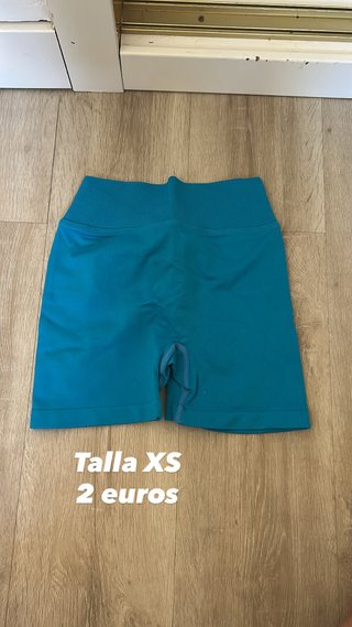 Shorts da palestra con pieghe XS