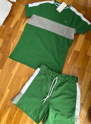 Conjunto Chándal Lacoste Verde Talla S