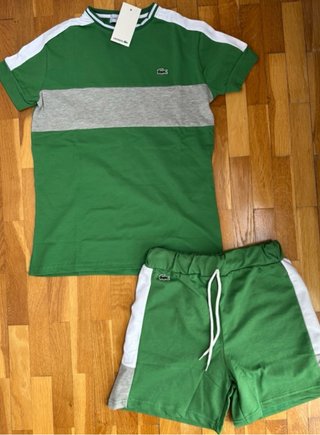 Conjunto Chándal Lacoste Verde Talla S