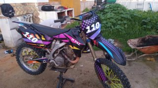 Yamaha izf450 Cross 2006 Motor recién hecho