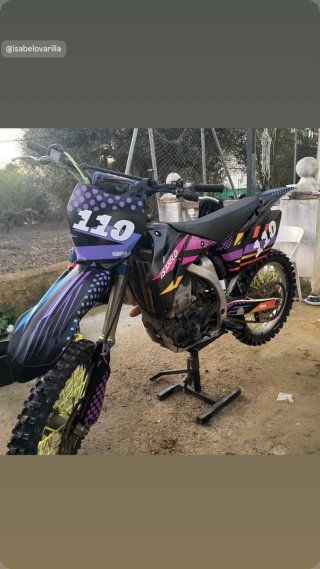 Yamaha izf450 Cross 2006 Motor recién hecho