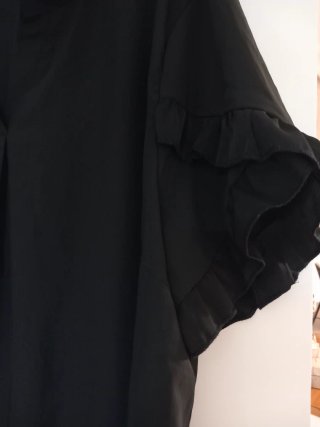 Vestido negro corto verano