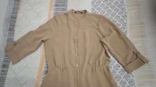 Tuta intera Zara beige taglia XL