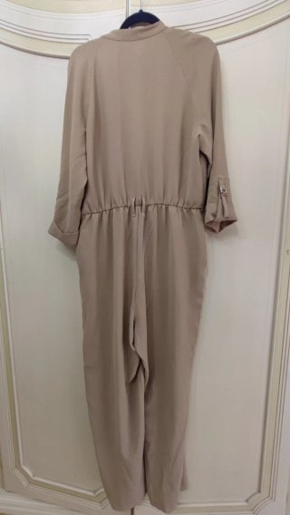 Tuta intera Zara beige taglia XL