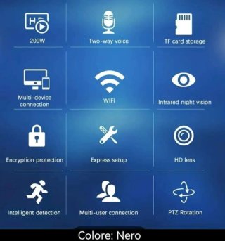 Telecamere da esterno nottorne