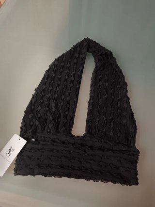 Top Halter Negro VS Yoga & Sport