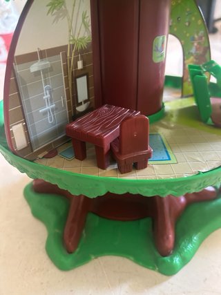 Casa del árbol Valla con accesorios