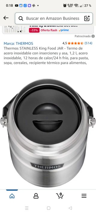 Termo Thermos 1.2L Frío/Calor